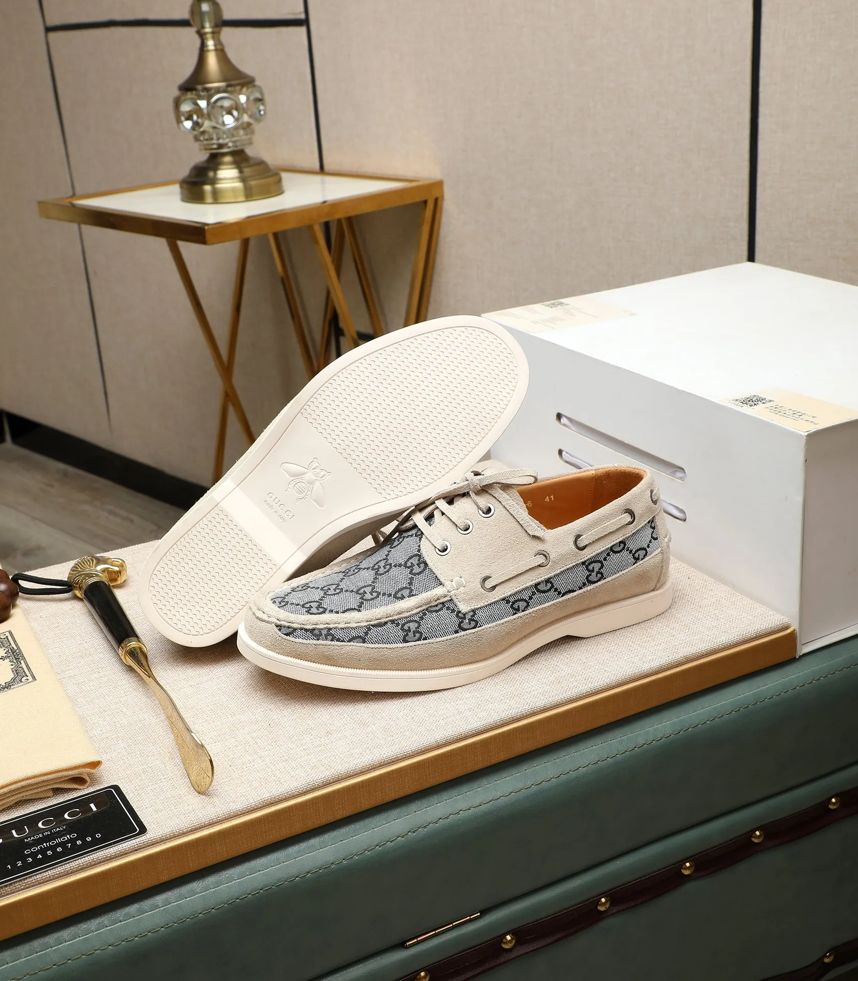 Men's shoes💰540 GUCCI🔍🔍2024 latest model On sale at the counter at the same time, original calfskin imported from Italy, cowhide lining, (high-end, noble, and classy) with exquisite workmanship, soles: original soles specially provided by the original factory, ⚠Exclusive double-layer movable molded soles are super comfortable⚠, real photos🎬The real ones are better🔍🔍"High quality·Follow the order" code number 38-44